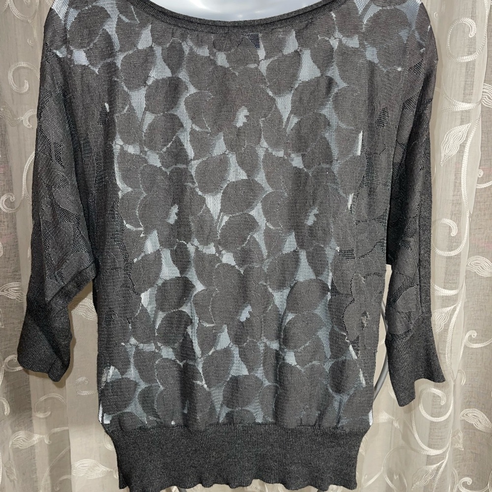 American Eagle Outfitters Dark Gray Women's Sweater - Picture 4 of 10